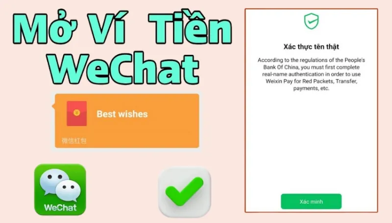 Cách mở ví tiền trên WeChat