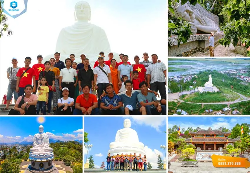 Chùa Long Sơn ở Nha Trang là một điểm đến an tĩnh và thư thái