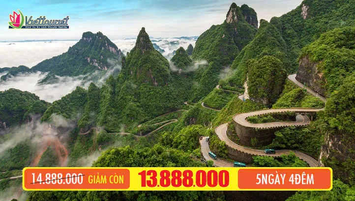 Tour du lịch Trương Gia Giới - Phượng Hoàng Cổ Trấn