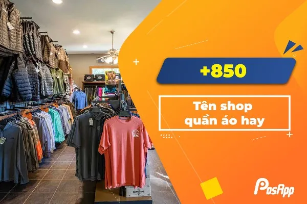 Tên shop quần áo