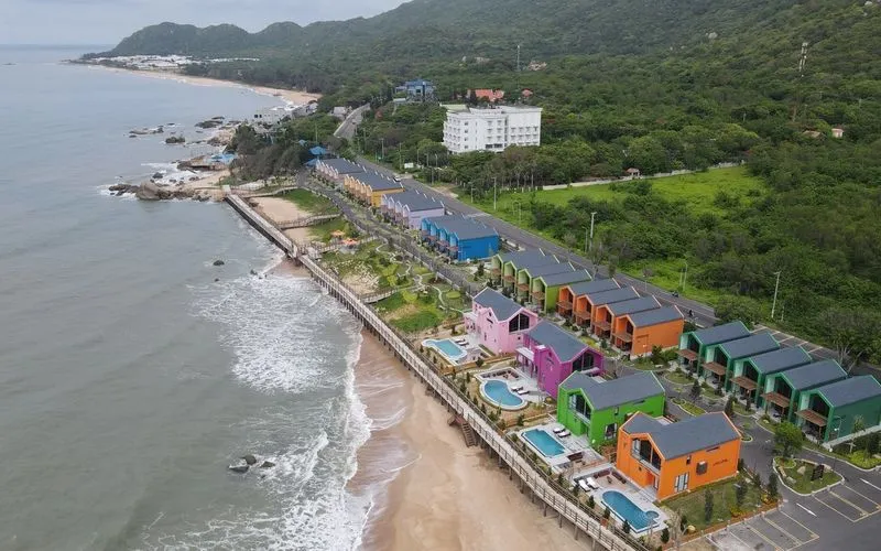 Khuôn viên Trân Châu Beach &amp; Resort Phước Hải