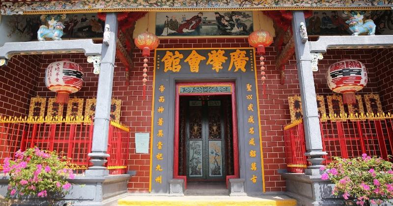 Nội thất Chùa Ông Cần Thơ