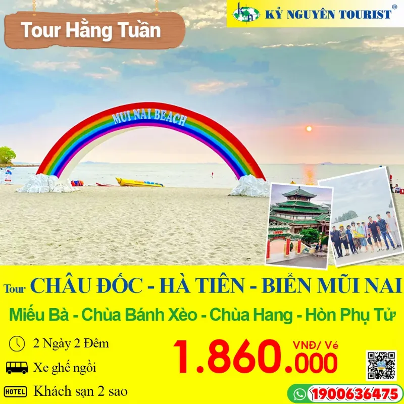 Tour du lich Chau Doc ghe tham khu di tich Nui Sam An Giang voi nhieu den chua co kinh