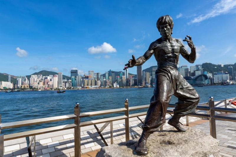 Vị trí địa lý của Hong Kong trên bản đồ châu Á
