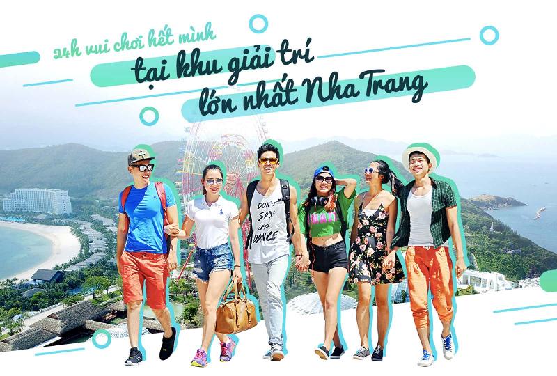 Hình ảnh vé combo VinWonders Nha Trang thể hiện đầy đủ các quyền lợi: di chuyển bằng cáp treo/tàu và vào cửa công viên.